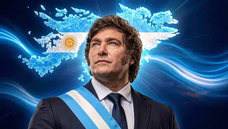 Bloomberg analizó el discurso de Milei sobre Malvinas como una jugada para tomar oxígeno por su desgaste político