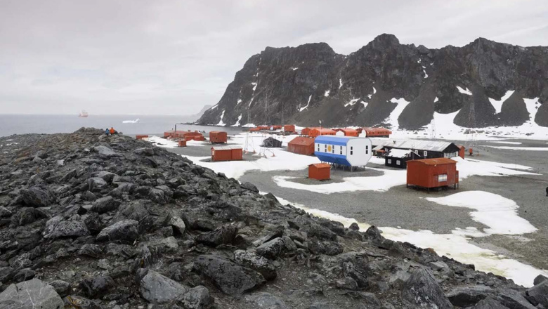 Melella, Quirno y Presti acordaron acelerar la modernización de la base antártica Petrel