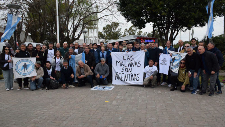 En medio de la tensión por Malvinas, un grupo de veteranos viajó por primera vez a las islas