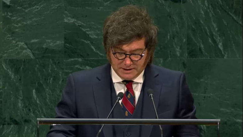 Javier Milei aseguró ante la Asamblea General de la ONU que Malvinas es “una causa nacional”