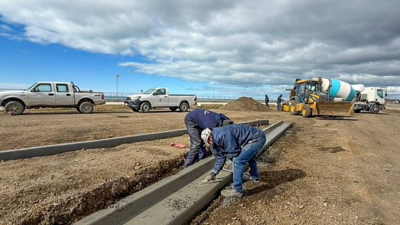 En Río Grande, el Municipio inicia trabajos de puesta en valor de espacios públicos