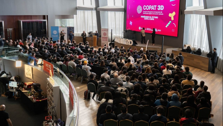 Más de 300 personas participaron de la primera jornada del ‘Congreso Patagónico de Impresión 3D’ en Ushuaia