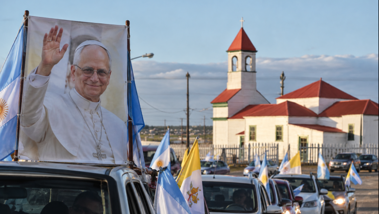 Tierra del Fuego prepara una caravana por la llegada de León XIV a la Argentina