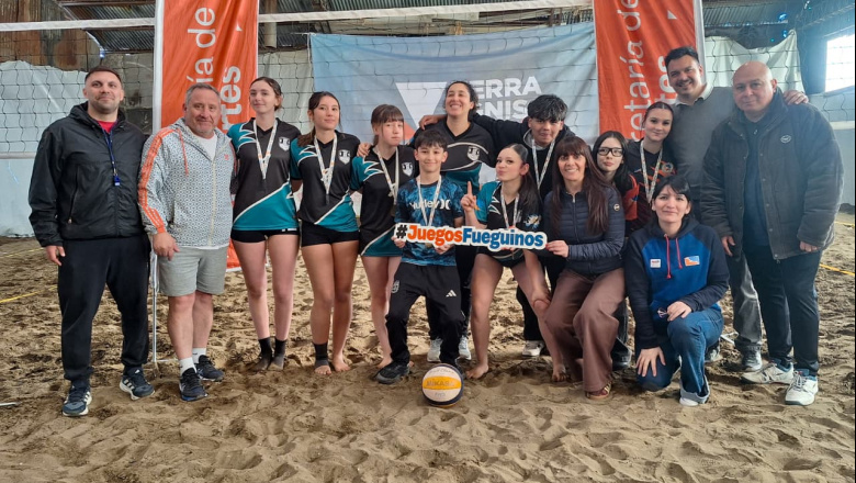 Los Juegos Fueguinos consagraron a sus campeones provinciales de vóley playa