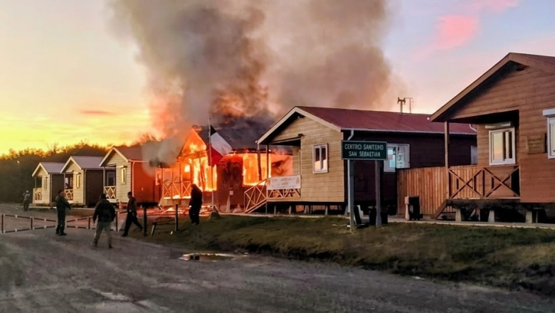 A 24 días de su apertura, un incendio obligó a cerrar temporalmente el paso Bella Vista