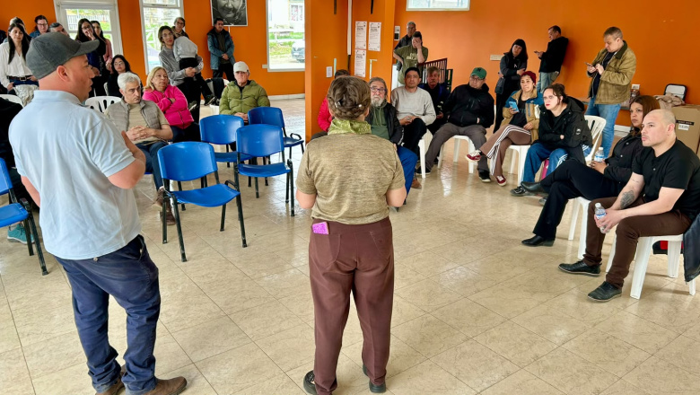 Reclamos por situación energética en Tolhuin: vecinos se reunieron con legisladora y funcionarios provinciales