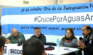 Impulsan nuevas medidas para que se cumpla el cruce por aguas argentinas