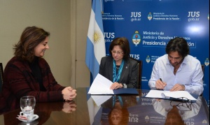 Firman convenio para crear Centros de Acceso a la Justicia en Tierra del Fuego