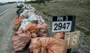Basura Cero: Retiraron más de 13 toneladas de basura entre Ushuaia y Río Grande