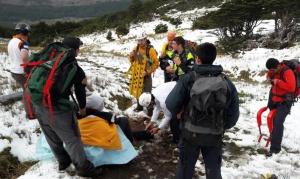 Al menos doce rescates en lo que va de la temporada