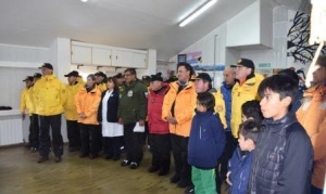 En Base Esperanza, rindieron homenaje al maestro antártico Sergio Allaman