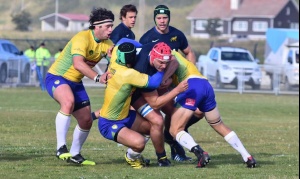 Fiesta del rugby en Ushuaia: 79-7 a Brasil