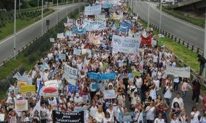 Dirigentes de SUTEF se sumaron a la Marcha Federal Docente en Buenos Aires