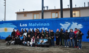 Inauguraron mural que rinde homenaje a caídos y veteranos de Malvinas