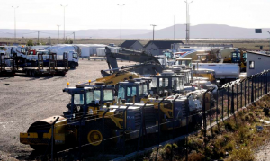 Unas 14 máquinas de Lázaro Báez llegarán a Tierra del Fuego