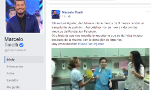 Donar Vida: Hasta Tinelli compartió el video de Lucila que es furor en las redes
