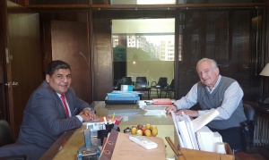 Convenio con Medicina: Arcando se reunió con el Decano de la UBA