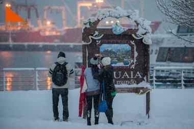 Ushuaia: Intenso movimiento turístico en las vacaciones de invierno