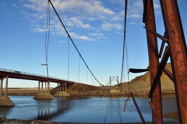 El puente colgante de Río Grande fue declarado 'Monumento Histórico Nacional'