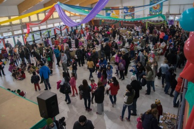 Desarrollo Social llevó a cabo la “Expo Kermes Día del Niño" en Ushuaia