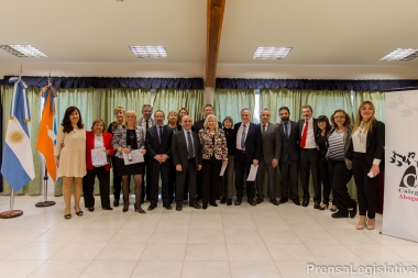 El Colegio de Ushuaia homenajeó a los primeros abogados matriculados