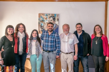 El intendente Vuoto recibió a la campeona argentina de ajedrez