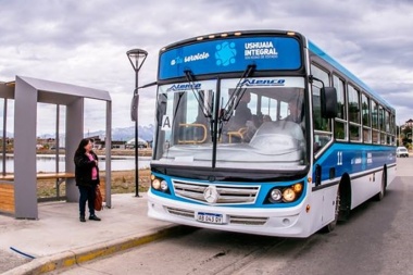 Ushuaia: recuerdan cambios de recorrido del transporte público por obras de pavimentación