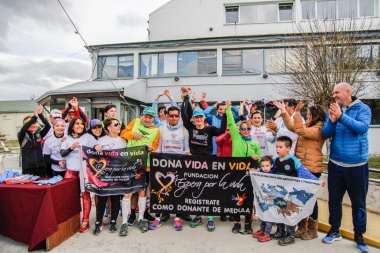 Maratón solidaria:  Más de 600 personas se sumaron como donantes de médula ósea