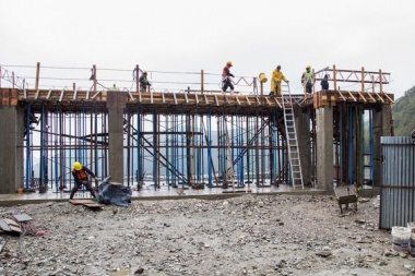 Avanza la construcción del Mirador del Fagnano