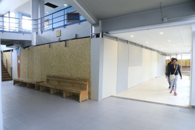 Con una inversión de $4 millones, avanza la obra del nuevo ingreso al Hospital de Río Grande