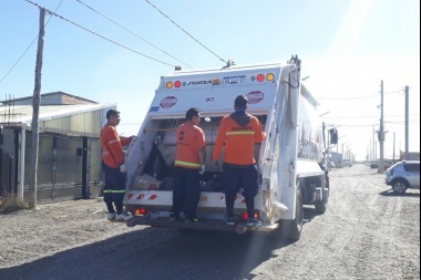 Santa Elena comenzó la recolección de residuos en diez nuevos barrios de la Margen Sur