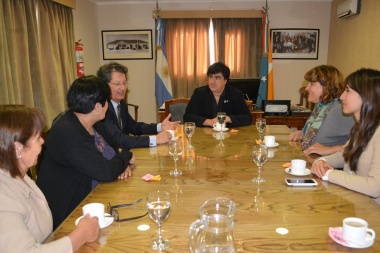 Encuentro protocolar: Nogar recibió al nuevo Cónsul chileno en Río Grande