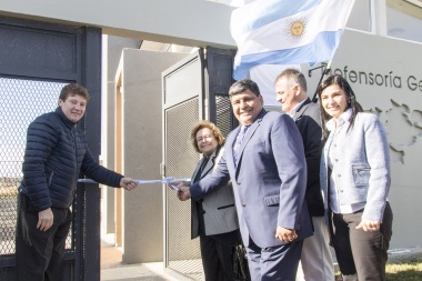 Arcando celebró la inauguración del edificio propio de la Defensoría General de la Nación en Río Grande