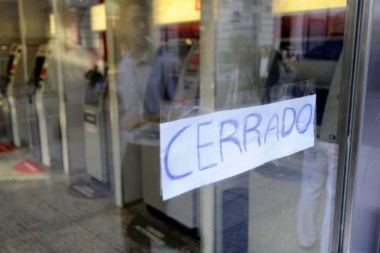 Mañana no habrá bancos: Se confirmó el paro en todo el país por 24 horas