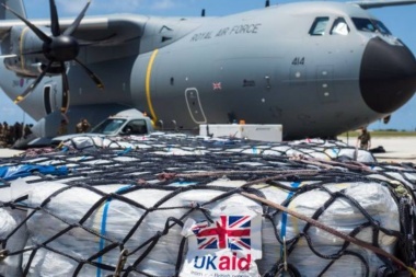Envían a las Malvinas un nuevo avión militar de largo alcance