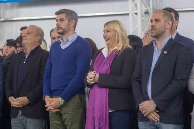 Bertone y Peña inauguraron el gimnasio “Carlos Lucio Petrina” de la Villa Deportiva “Eva Perón”