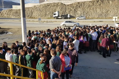Continúan los simulacros sorpresivos en las escuelas de Ushuaia