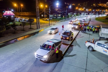 Tránsito en Ushuaia: controles e intensa campaña informativa