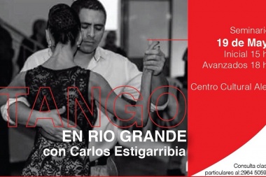 Un seminario ideal para iniciarse en el tango