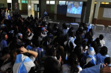 Confirman que alumnos podrán ver el Mundial en las escuelas de Tierra del Fuego