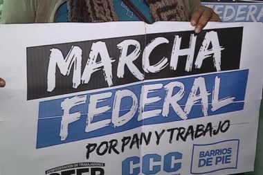 Desde Ushuaia y otras cuatro ciudades arrancará la Marcha Federal por Pan y Trabajo