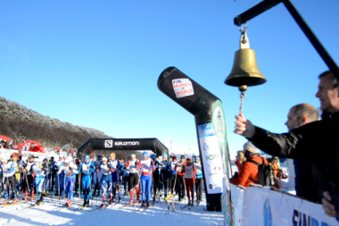 Marchablanca y Ushuaia Loppet: Más de 250 esquiadores vivieron una fiesta  en la nieve