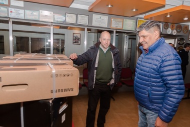El Cuartel Central de Ushuaia cuenta con nuevo equipamiento informático
