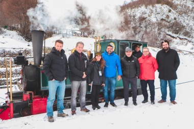 "Genera trabajo durante todo el año": Vuoto visitó El tren del Fin del Mundo