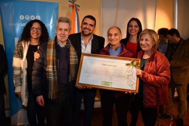 Con un homenaje a familias centenarias, Vuoto inauguró festejos por el aniversario de Ushuaia