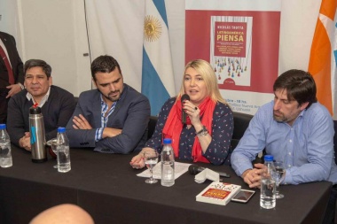 Bertone y Vuoto participaron de la presentación del libro “Latinoamérica Piensa”
