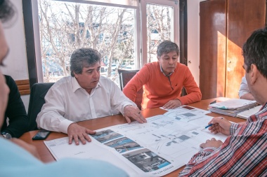 Construirán 500 metros cuadrados de veredas frente al puerto de Ushuaia