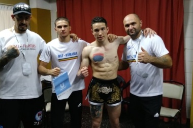 El fueguino Agustín Jara se consagró campeón en el Mundial de Kick Boxing