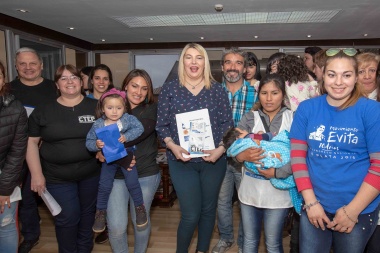 Bertone recibió a dirigentes del Movimiento 'Evita Ctep' de Tierra del Fuego