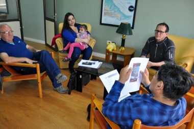 Moteros de la provincia presentaron a Arcando la prueba "Punta a Punta TDF 2019"